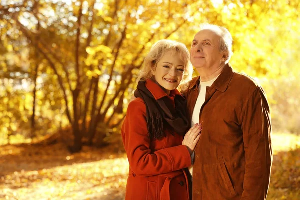 Härlig äldre par — Stockfoto