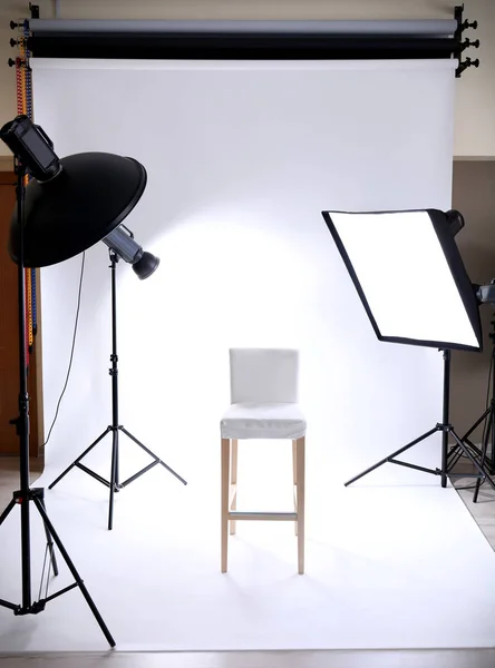 Professional photo studio — Stock Photo, Image