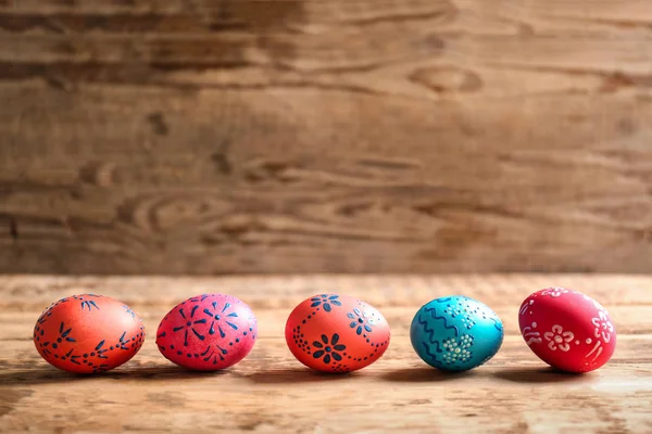 Colorate uova di Pasqua — Foto Stock