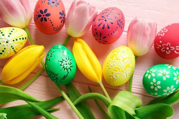 Colourful Easter eggs — Stock Photo, Image