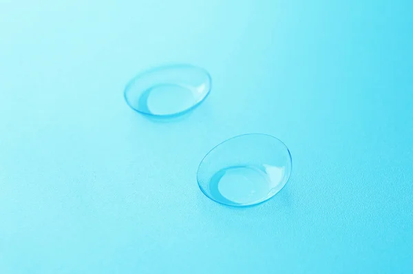 Par av kontaktlinser — Stockfoto