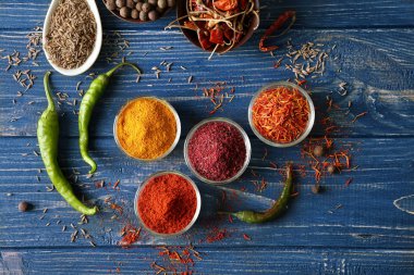 Aromatik baharatlar cam kase 