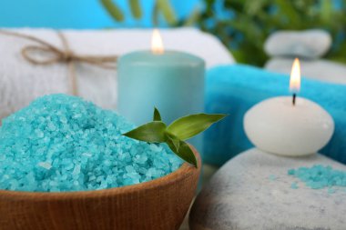 Güzel spa kompozisyonu