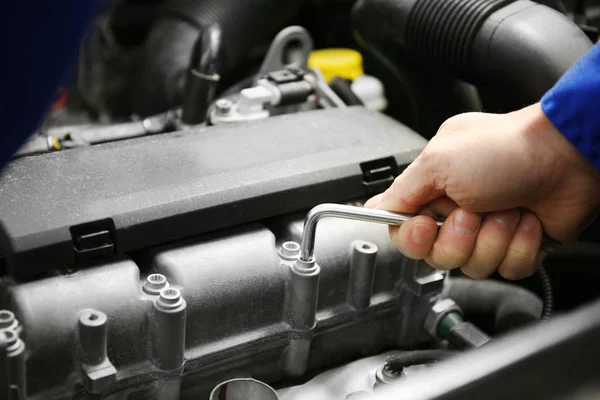 Mechanische Reparatie Auto — Stockfoto