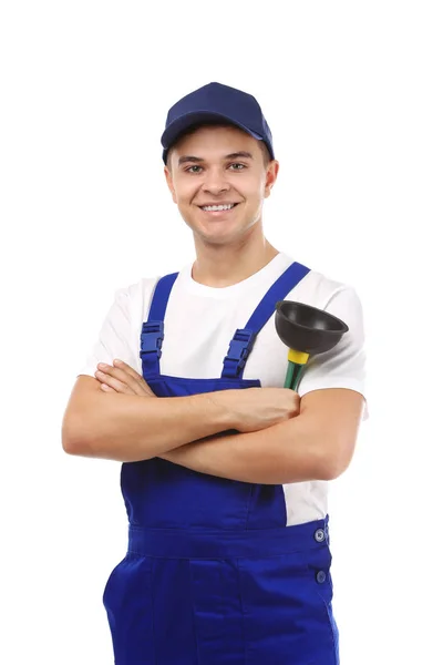 Jovem encanador bonito — Fotografia de Stock