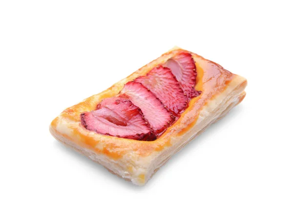 Sweet strawberry pastry — Stock Photo, Image