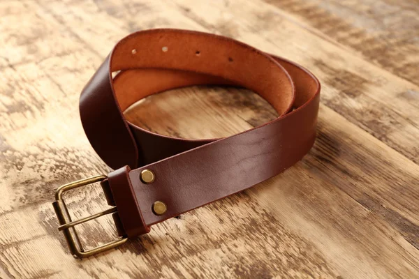 Stylish leather belt — Stock Photo, Image