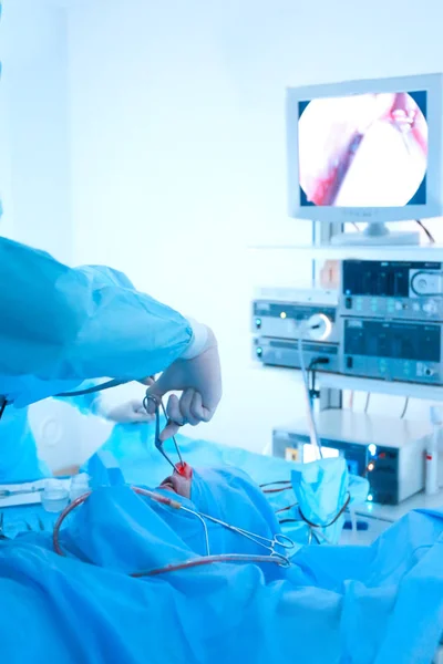 Funcionamento do paciente no hospital — Fotografia de Stock