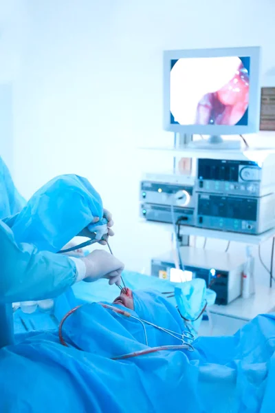 Operating of patient in hospital — Stock Photo, Image