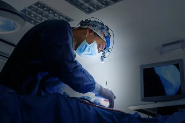 Operating of patient in hospital — Stock Photo, Image