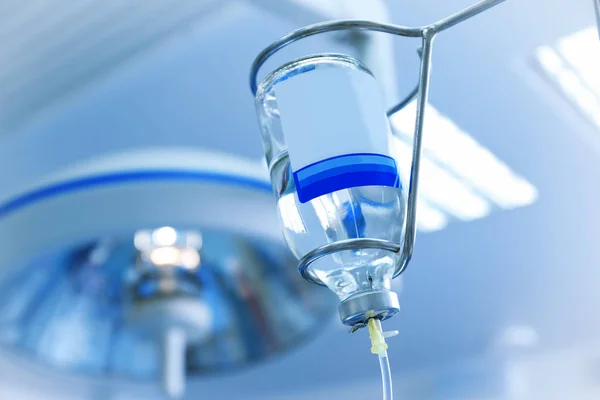 Infusion drip in hospital — Stock Photo, Image