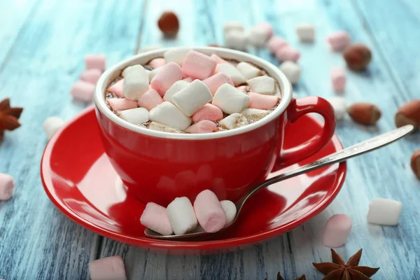 Cup of hot cocoa — Stock Photo, Image