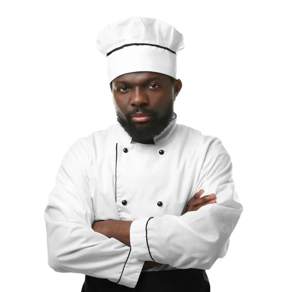 Afro-amerikai szakács — Stock Fotó
