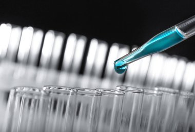 pipet bırakarak örnek 