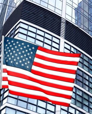 Bina Amerikan bayrağı