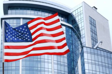 Amerikan bayrağı ve yapı