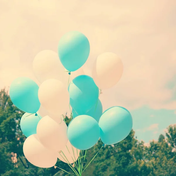 Bouquet de ballons colorés — Photo