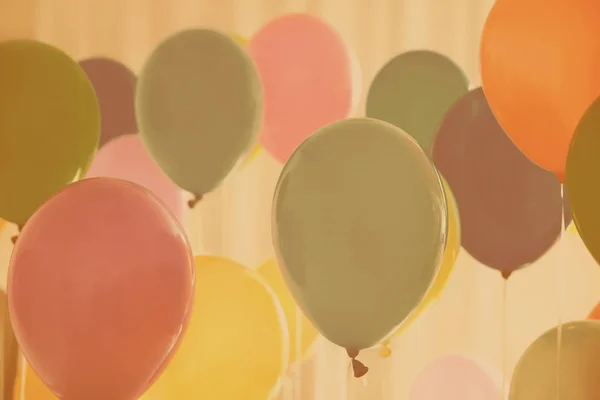 Colorful balloons, close up — Stock Photo, Image