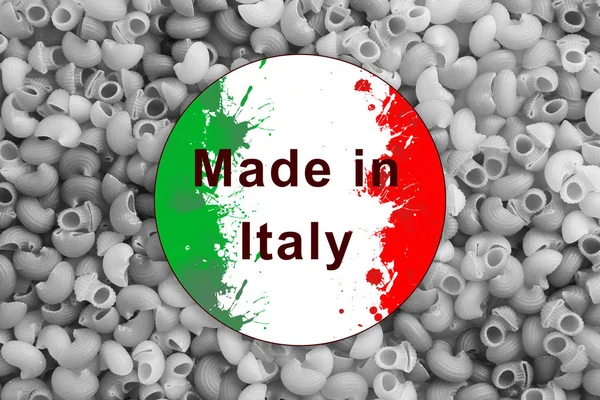 Made In Italy szöveg — Stock Fotó