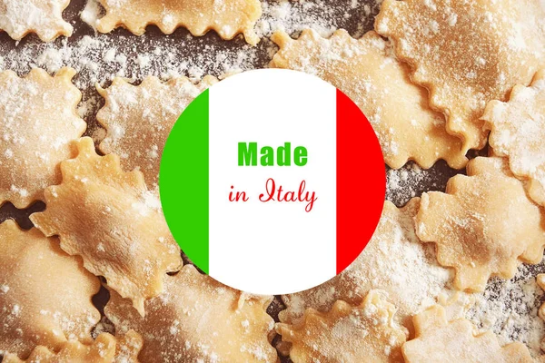 Text Made In Italy — Stockfoto