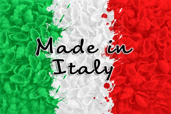 Made In Italy szöveg — Stock Fotó