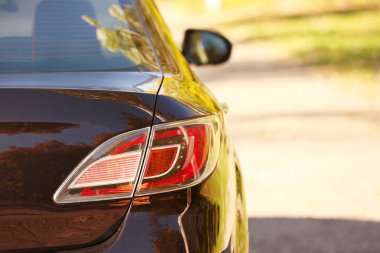 Araba arka ışık, portre