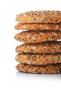 Mısır gevreği çerezleri yığını