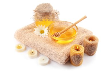 Spa kompozisyon bal ile