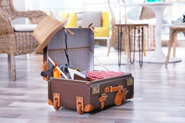 Paketlenmiş traveller bavul