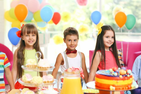 Festa Compleanno Divertente Bambini Camera Decorata — Foto Stock