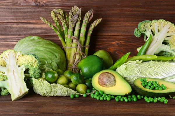 緑の野菜と果物 — ストック写真