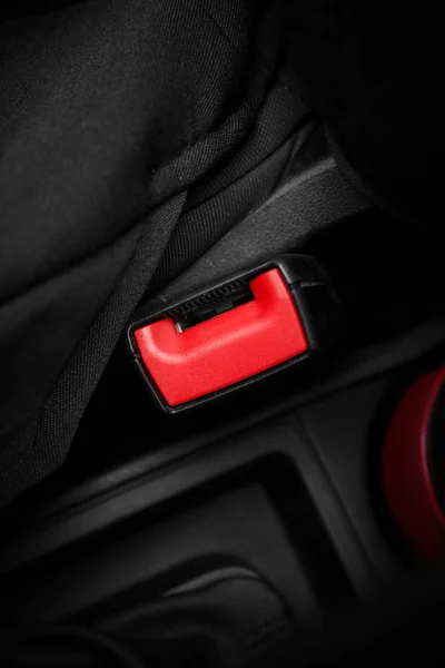 Cerradura del cinturón de seguridad —  Fotos de Stock