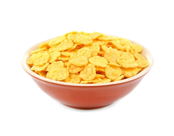 Schüssel mit leckeren Cornflakes — Stockfoto