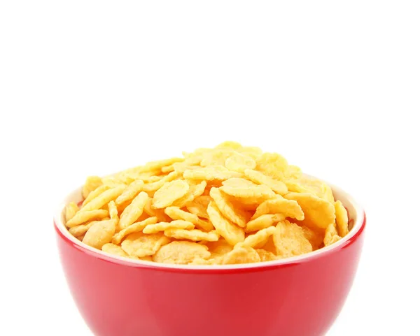 Schüssel mit leckeren Cornflakes — Stockfoto