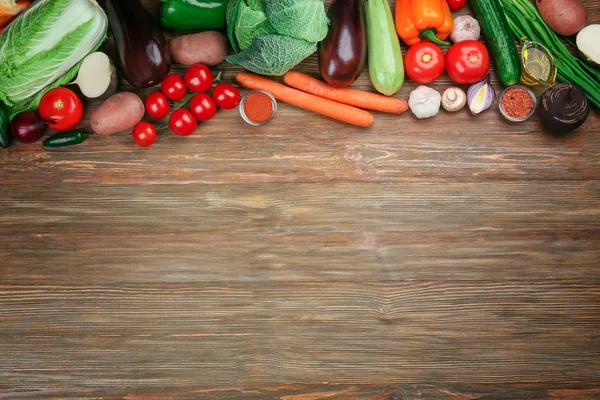 Fresh vegetables background — Stock Photo, Image