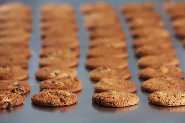 Production line of baking cookies