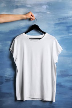 Boş beyaz t-shirt