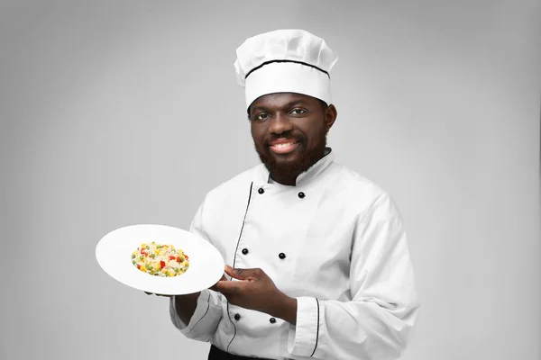 Chef afro-américain — Photo