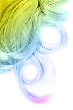 Son moda saç modeli kavramı