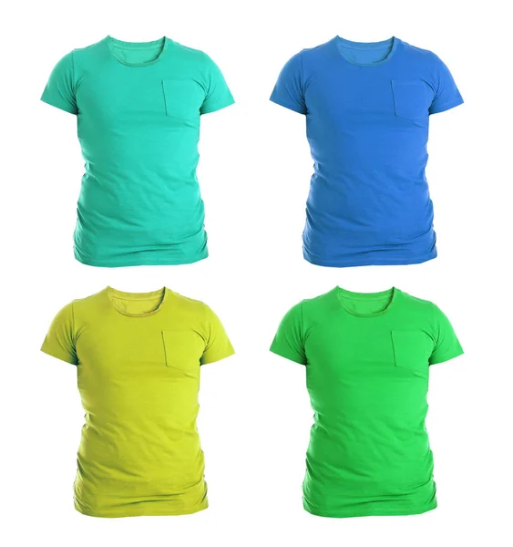 Front view of t-shirts — Stock Photo, Image