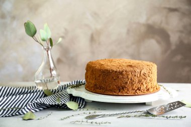 Lezzetli çikolatalı pasta 