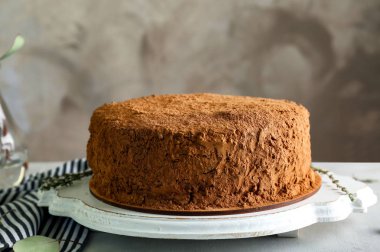 Lezzetli çikolatalı pasta 