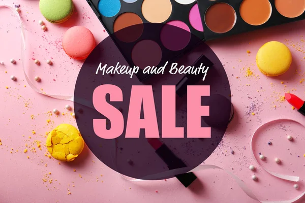 Make-up en beauty verkoop concept — Stockfoto