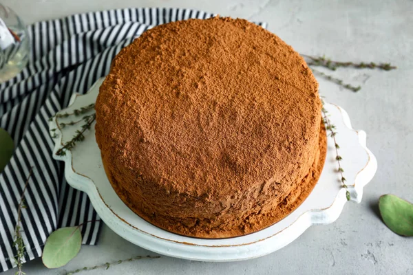 Lezzetli çikolatalı pasta 