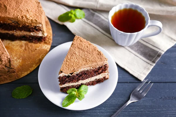 Lezzetli çikolatalı pasta 