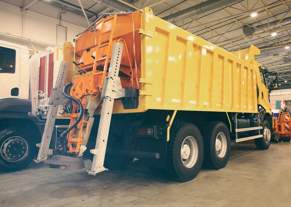 Máquina para limpiar caminos — Foto de Stock