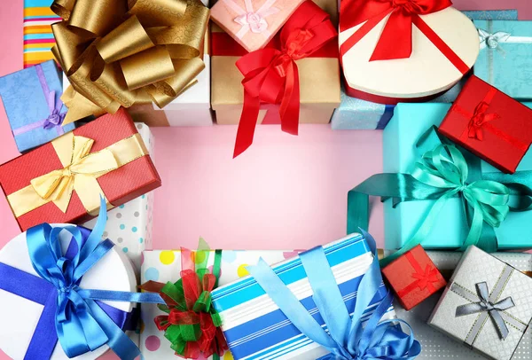 Set of gift boxes — Stock Photo, Image