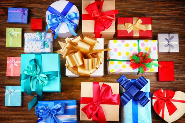 Set of gift boxes — Stock Photo, Image