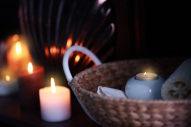 Güzel spa kompozisyonu
