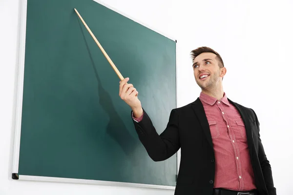 Young male teacher — Stock Photo, Image